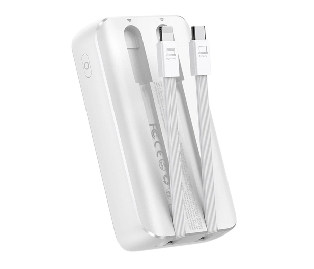 JoyRoom Mini powerbank z kablami USB-C / Lightning 30W 10000mAh - 1347137 - zdjęcie 2